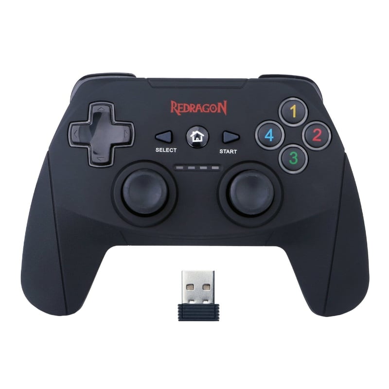 REDRAGON HARROW Wireless X/D-input(Digital/Analog) PC Controller Black