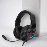 REDRAGON Over-Ear HYLAS Aux (Mic and Headset)|USB (Power Only)
RGB Gaming Headset - Black