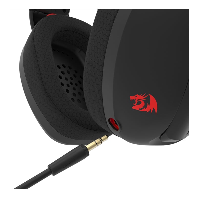 REDRAGON Over-Ear IRE BT5.2 Wireless Gaming Headset - Black