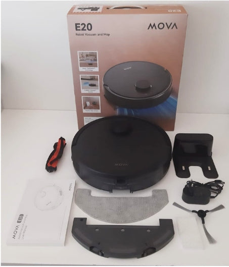 RoboGem Carpet Washer & Mova E20 Robotic Vacuum Cleaner - Reconditioned