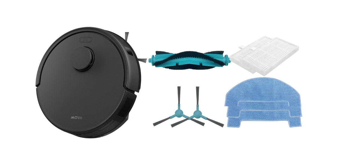 Mova E20 Robotic Vacuum Cleaner & Accessory Combo - Reconditioned