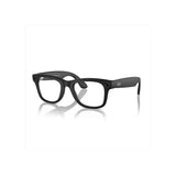 Ray Ban Meta Wayfarer - Matte Black with Green Transitions (Large)